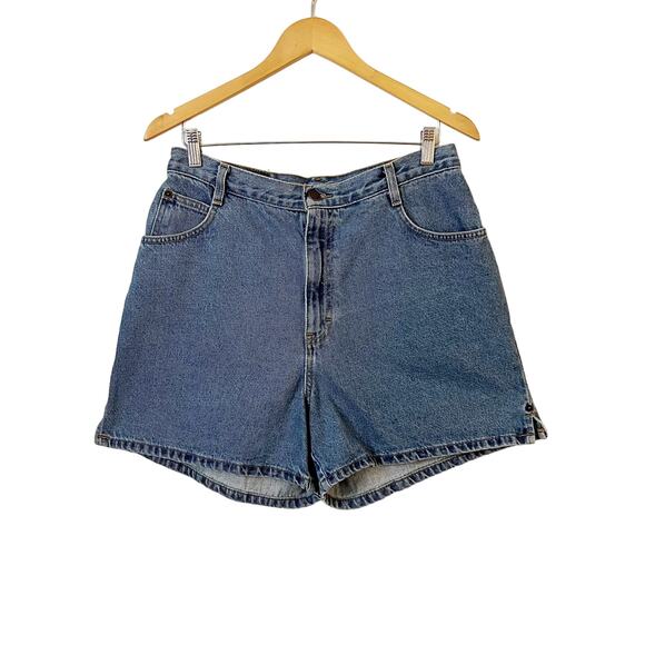 Vintage Gitano High Rise Mom Jean Shorts Retro 90s Size 16 - Picture 1 of 5